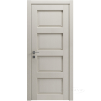 дверне полотно Rodos Style 4 800 мм, глухе, каштан бежевий