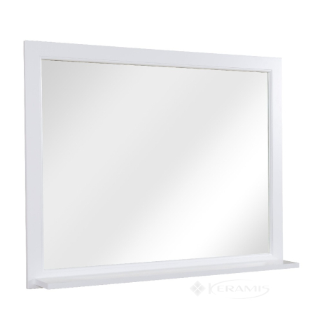 Зеркало Аквародос Лиана 100 см 98x80x13,5 с полкой, белый (АР0002339)