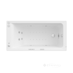 ванна Roca Easy 140x70 з гідромасажем Effects Gold Option + сифон (A24T308000)