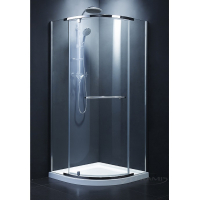 душова кабіна Devit Comfort 90x90 прозоре скло, хром (FEN1123)