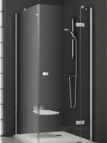 Душові двері Ravak SMSD2-90B-L 91,6x190 скло transparent (0SL7BA00Z1)