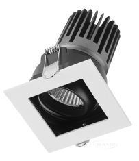 точечный светильник Indeluz Janus, белый, LED (GN 752A-G23X1D-01)