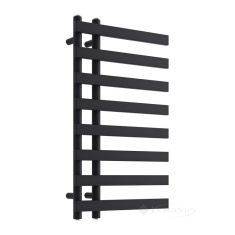 рушникосушка водяна дизайнерська Ideale Aurora 8x800x450 чорний