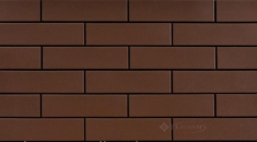 фасадная плитка Cerrad Brown 24,5x6,5 гладкая