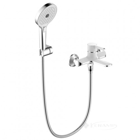 Змішувач для ванни Gappo білий/хром (G3203-8)