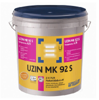 клей для паркету Uzin MK 92 S А+В 2-компонентний поліуретановий, для всіх типів паркету та порід деревини 2,5 кг (59532)