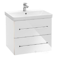 тумбочка під умивальник Villeroy & Boch Avento 56,7x52x44,7 біла (A88900B4)