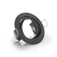 точечный светильник Trio Jura, черный матовый, 8 см (650100132)