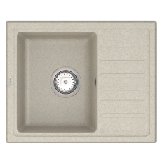 кухонна мийка Vankor Lira 55,5x45 терра + сифон (LMP 02.55)