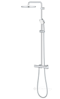 душова система Grohe New Tempesta Cosmopolitan 250 з термостатом, хром (26670000)
