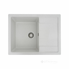кухонная мойка Platinum Intenso 64,5х49,5х20 матовая белая в точку (SP000025101)