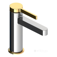 смеситель для умывальника Volle Mora cromo+oro (1537.010122)