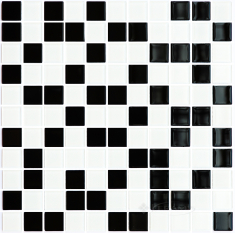мозаика Kotto Keramika GM 4001 C2 black/white 30х30