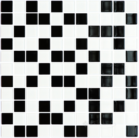 Мозаїка Kotto Keramika GM 4001 C2 black /white 30х30