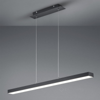 подвесной светильник Trio Agano, черный матовый, белый (R32801132)