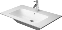 раковина Duravit Me by Starck 83х49 підвісна, з отвором для змішувача, білий (2336830000)