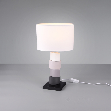 Настільна лампа Reality Kano, білий, 24 см (R50781001)