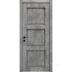 дверное полотно Rodos Style 3 700 мм, глухое, мрамор серый