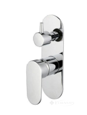 смеситель для ванны Aqua Rodos Imperial AF-L3B073CP скрытого монтажа, хром (АР000040427)