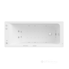 ванна Roca Easy 160x70 с гидромассажем Effects Gold Option + сифон (A24T320000)