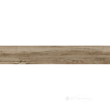 Плитка Интеркерама Artwood 20x120 светло-коричневая rect