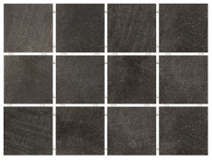 плитка Kerama Marazzi Караоке (9,9x9,9) 30x40 черная (1222T)