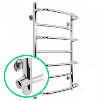 полотенцесушитель Laris Евромикс 450x700 П7 б/п 1/2" мц 600, боковое подкл. (71207366)