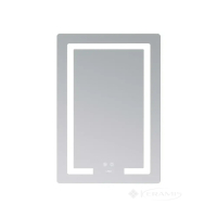 дзеркало Lidz Kubis 600х800 з LED-підсвічуванням Touch та з антизапітнінням (LD78LF937608048449)