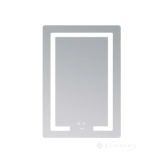 дзеркало Lidz Kubis 600х800 з LED-підсвічуванням Touch та з антизапітнінням (LD78LF937608048449)