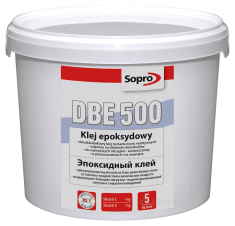 клей для плитки Sopro DBE двухкомпонентный эпоксидный, 5 kg (500/5)