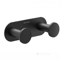 гачок подвійний Genwec Creta Series 13,5x4,7x4,5 чорна (GW05 70 04 03B)