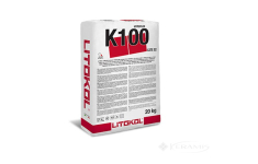 клей для плитки Litokol Hyperflex K100 цементная основа серый 20 кг (K100G0020)