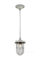 подвесной светильник Trio Birte, античный серый, прозрачный (303800161)