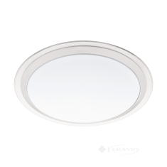 світильник стельовий Eglo Competa-C Smart Lighting, 43 см, білий, срібний (96818)