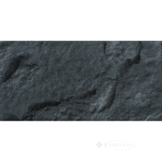 плитка Almera Ceramica Soldeu 25x12,5 black rect