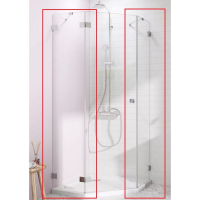 душові стінки Radaway Essenza Pro PTJ 90x200 безпечне скло, прозоре (10100200-01-01)