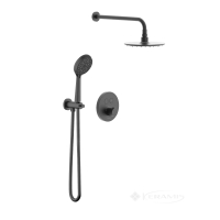 душевая система Imprese Kucera Click скрытого монтажа, черный матовый (t04803410SAC)