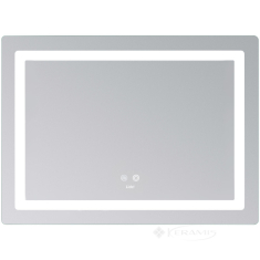 дзеркало Lidz Kubis 700х500 з LED-підсвічуванням Touch та з антизапітнінням (LD78LF90448486)