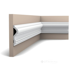 молдинг гибкий Orac Decor 12x3x200 см белый (P8050F)
