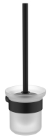 ершик для унитаза Ferro Nostris черный (ANS14BL)