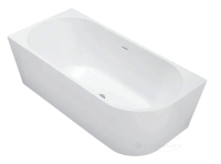 ванна акрилова Rea Bellanto 170x80 + сифон + пробка click/clack, права (REA-W6900)