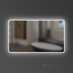 зеркало Devit Acqua 100x70x3 с тачсенсором и LED-подсветкой (5257101)