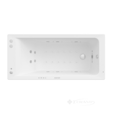 ванна Roca Easy 160x75 з гідромасажем Effects Gold Option + сифон (A24T326000)