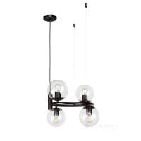 люстра Levistella (7521011-4 BK+CL)