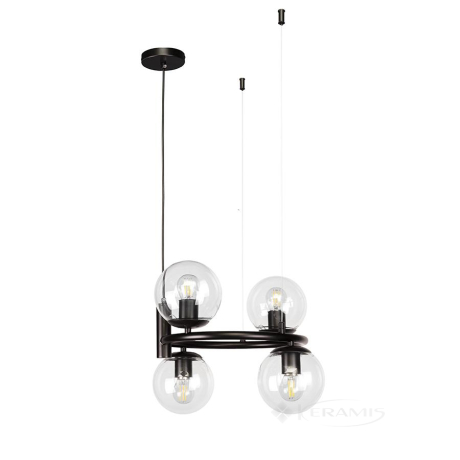 Люстра Levistella (7521011-4 BK+CL)