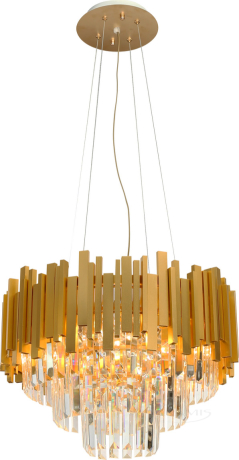 Люстра Blitz Modern Style, прозрачный, золотой, 6 ламп (5459-46)