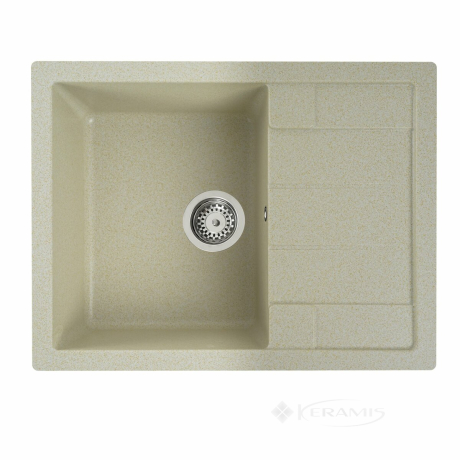 Кухонна мийка Platinum Intenso 64,5х49,5х20 матовий пісок (SP000025107)