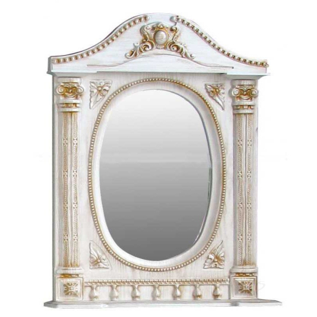 Дзеркало Ольвія Наполеон 165 61,5x14x94,5 патина срібло/золото