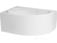 панель для ванни Polimat Standard кутова, 130x85 біла (00344)