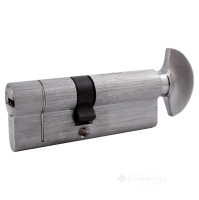 цилиндр для замка Buonellе B10CP3545SCX6 35-45 мм ключ - поворотник, 5 ключей + 1 монтажний ключ, хром матовий